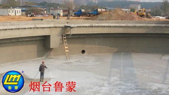 污水处理厂构筑物长效防护 烟台鲁蒙LM复合防腐防水涂料的卓越应用